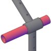 Perimeter Slide Tee Rafter- Leg