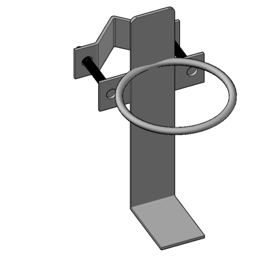 Fire Extinguisher Holder - 5 Lbs (4.5" Diameter) - Medium