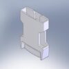 bk1004_buckle female Plastics Side Release Buckle (White)