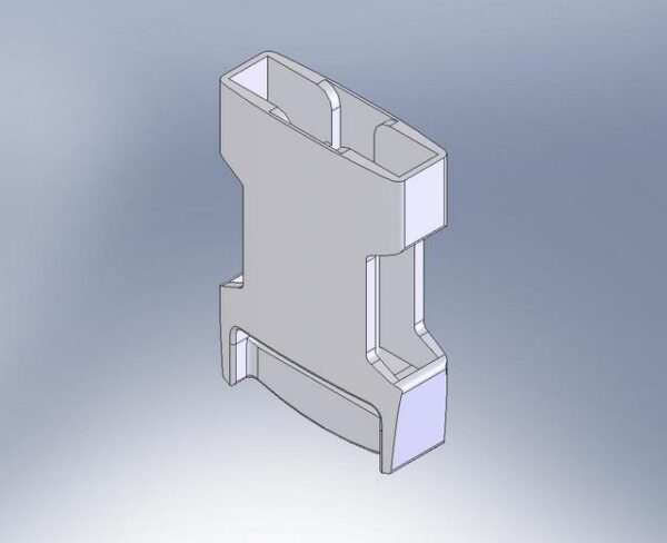 bk1004_buckle female Plastics Side Release Buckle (White)