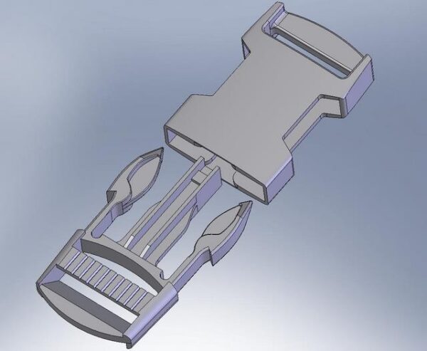 bk1004_plastic buckle Bk1004 male-Female Plastics Buckles