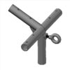 Side Tee Joint with Eyebolt for tent Guy lines Eye bolt for guy lines