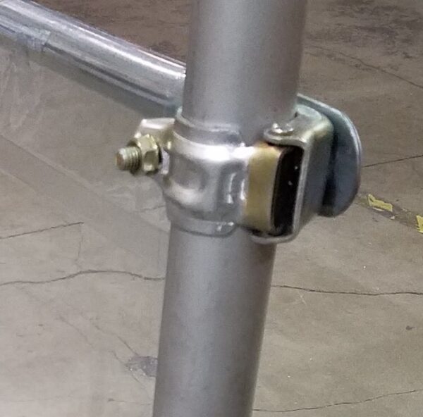 Pole Clamp for Sidewalls / Bally rails C1552