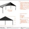 30x15 Stage Canopy - Keder track