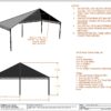 30x15 Stage Canopy Drawing A 30x15 Stage Canopy - Keder track