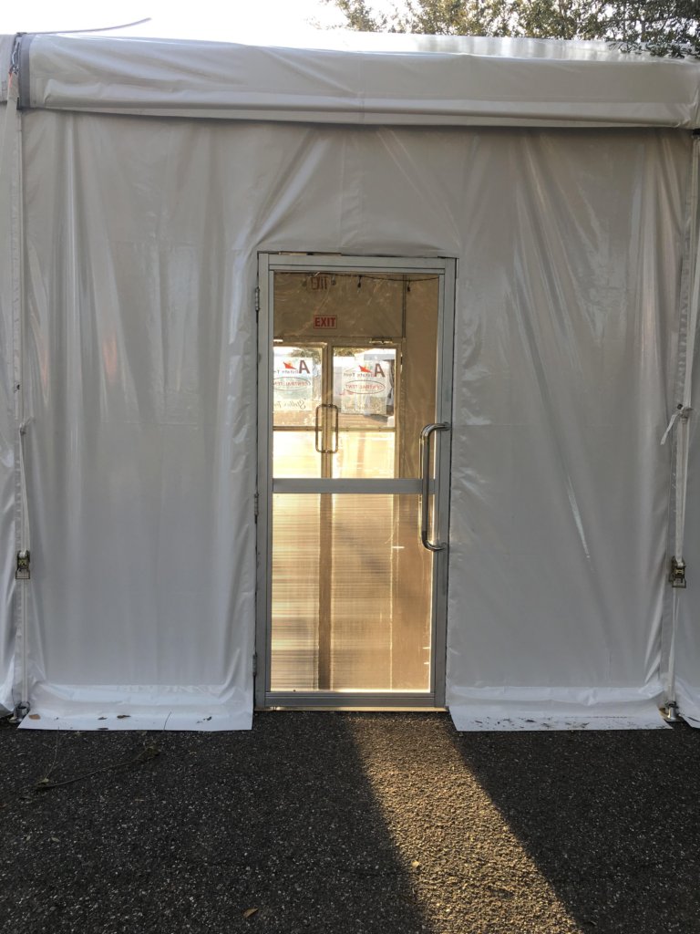 3 feet commercial tent door