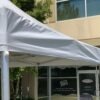 10x10 Commercial Pop-Up Top and Frame White