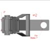 ratchet to stake tie down for 2 in. webbing ratchet to stake tie down for 2 in. webbing