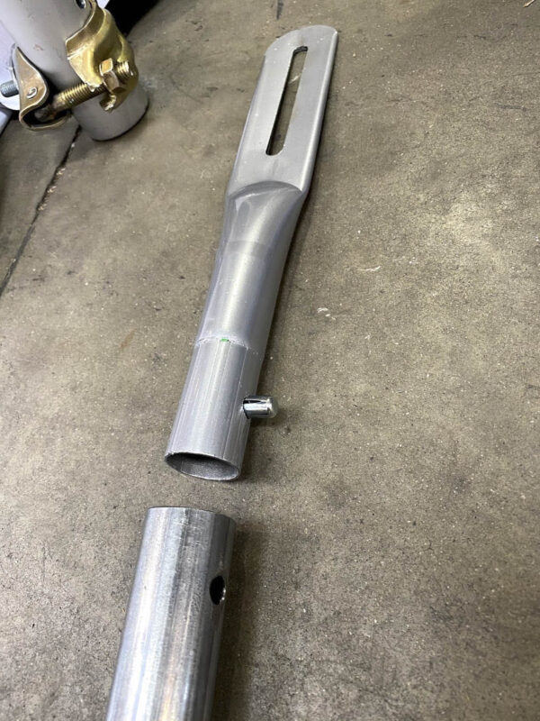 [C1555] Bally Rail 4 in. End Slide (12 in)