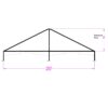 20x Quick Track Keder 2 in frame front view 20x Quick Track Keder 2 in frame front view