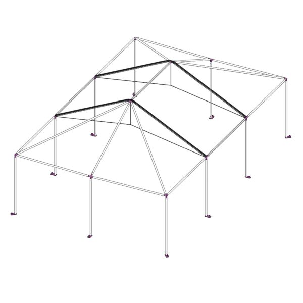 20x30 Quick Track Keder Frame Tent Standard 2 in 20x30 Quick Track Keder Frame Tent Standard 2 in