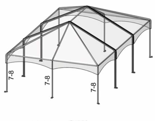 20x30 Quick Track Keder Tent 20x30 Quick Track Keder Tent