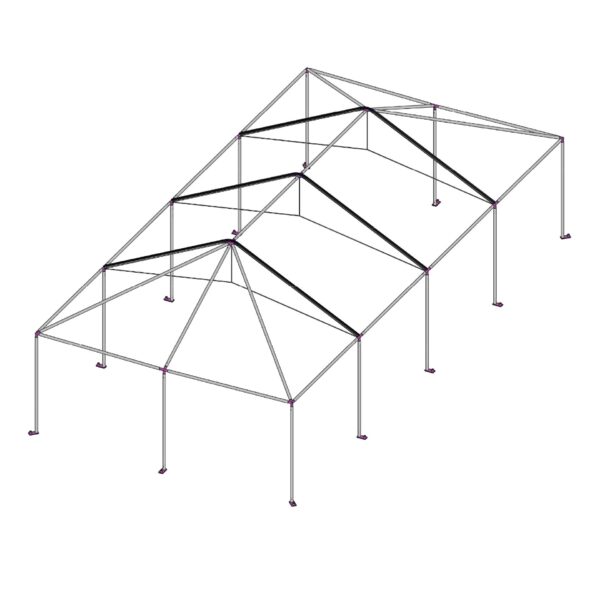 20x40 Quick Track Keder Frame Tent Standard 2 in 20x40 Quick Track Keder Frame Tent Standard 2 in