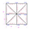 20x20 Quick Track Keder Flat layout