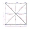 KDF30X30-Flat View JPG 30x30 Quick Track Keder Series Frame Tent 30x30 Quick Track Keder Series Frame Tent