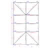 KDF30X50-Flat View 30x50 Quick Track Series Keder Frame Tent 30x50 Quick Track Series Keder Frame Tent