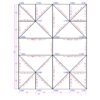 KDF40X50-Flat View 40x50 Quick Track Keder Frame tent 40x50 Quick Track Keder Frame tent