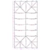 KDF40X80-Flat View 40x80 Quick Track Keder Frame Tent 40x80 Quick Track Keder Frame Tent