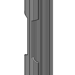 Keder Leg cut out illustration