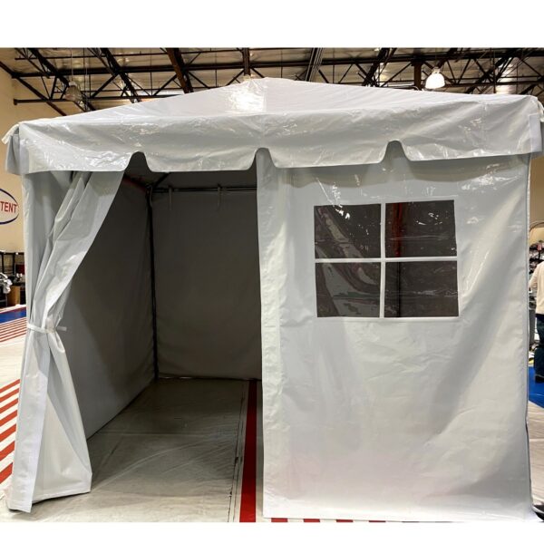 10x10 Stage / Registration / Ticket / Service / Triage enclosed Tent 10x10 Stage / Registration / Ticket / Service / Triage enclosed Tent