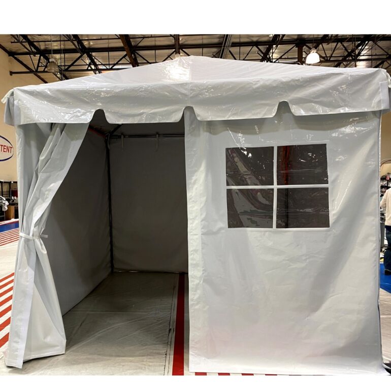 10x10 Stage / Registration / Ticket / Service / Triage enclosed Tent