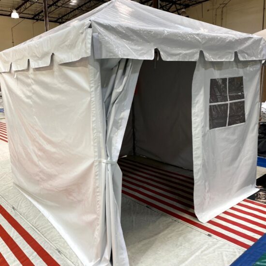 10x10 Stage / Registration / Ticket / Service / Triage enclosed Tent