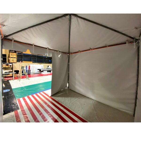 10x10 Stage / Registration / Ticket / Service / Triage enclosed Tent 10x10 Stage / Registration / Ticket / Service / Triage enclosed Tent