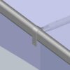 C1093-C One Way Slide Perimeter to use as divider and support