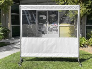 Portable Partition - Cafe Style