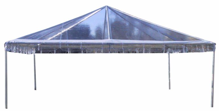 Clear 20x20 Frame tent