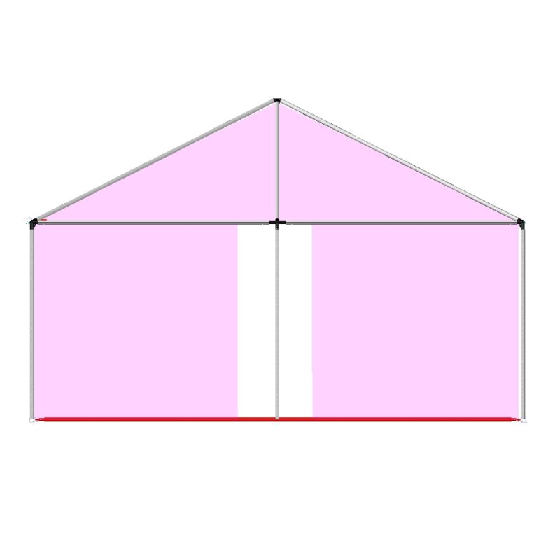 in-tent sidewall partition divider for inside of frame tent