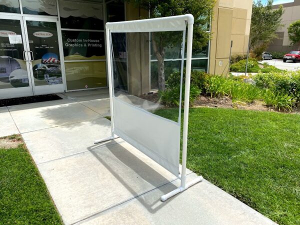 Portable Partition Divider with Plastics Frame Portable Partition Divider with Plastics Frame