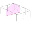 in-tent sidewall partition divider for inside of frame tent