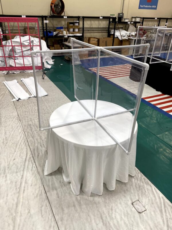 Round table partition 60 in. Round table partition 60 in.