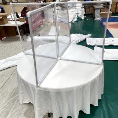 Round table partition 60 in.