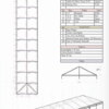 20x100 Standard Hip End Tent Diagram 20x100 Standard Hip End Tent Diagram