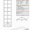 20x90 Standard Hip End Diagram