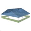 40x40 Gable Standard Valance Bally 40x40 Gable Standard Valance