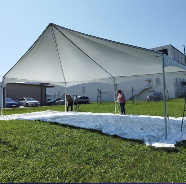 Staging Canopy 2022-B Staging Canopy 30x15 for stage half a tent