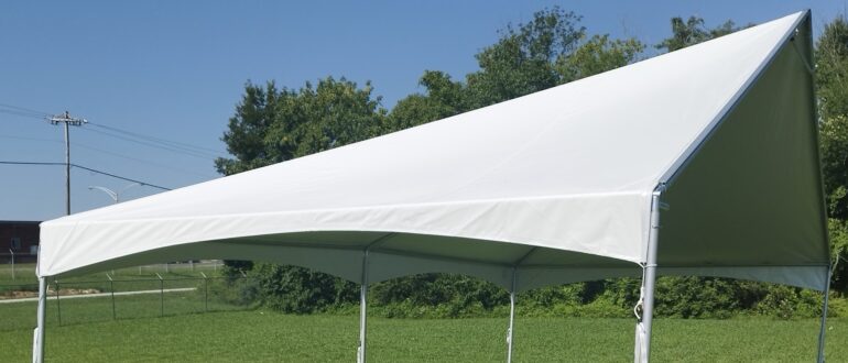 Staging Canopy 30x15 for stage half a tent