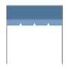 10x10 Gable Marquee Frame Tent with standard valance