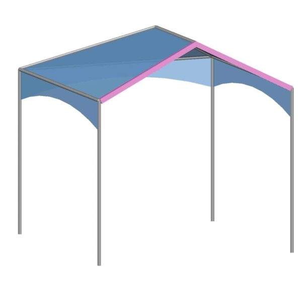 10x10 Staging Canopy Keder Tension 2022 3D C 10x10 Staging Canopy Keder style