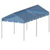 10x10 Gable Marquee Frame Tent with standard valance