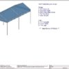 10x10 Gable Marquee Frame Tent with standard valance