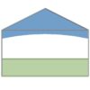 15x15 Gable Marquee Frame Tent