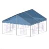 20x20 Gable Standard Valance Sidewall
