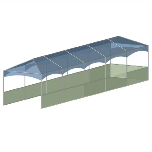 10x50 Standard Hip Tension Valance Bally Rail 3D 10x50 Standard Hip Tension Valance Bally Rail 3D