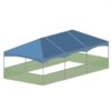 15x30-10 Standard Hip End Tension Valance Bally 3D