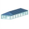 20x70 Standard Hip End Valance with Sidewall Windows