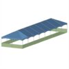 20x80 Standard Hip End Tension Valance with Bally Rail